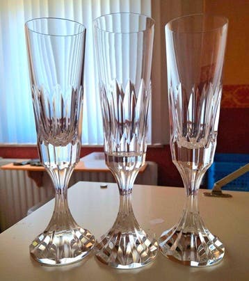 BACCARAT FRANCE - Tafelservies (11) - assas - Kristal