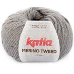 Katia Merino Tweed - 307 lichtgrijs - Merinogaren, Ophalen of Verzenden, Nieuw