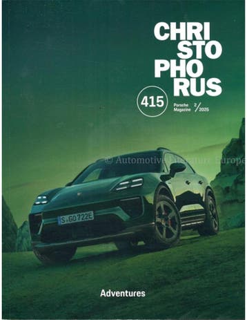 2025 PORSCHE CHRISTOPHORUS MAGAZINE 415 ENGELS, Nieuw, Porsche, Author