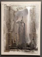 3D Olieverf schilderij New York van Ter Halle., Ophalen of Verzenden, Nieuw