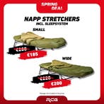 RCG Stretchers Napp incl Slaapsysteem - Small/Wide, Verzenden, Nieuw