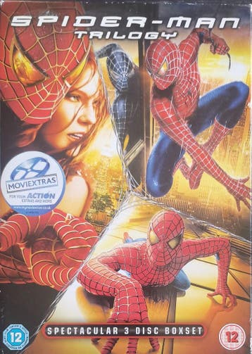 Spider Man trilogy -  (3 disc)              Gratis verzenden, Vanaf 12 jaar, Verzenden, Gebruikt, Science Fiction en Fantasy