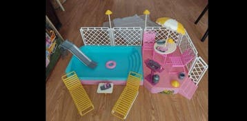 Barbie - Speelgoed meubels Patio Tropical 1987 Barbie -