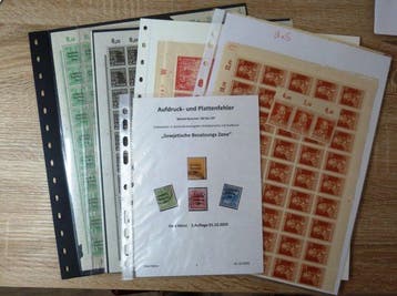 Geallieerde bezetting - Duitsland (Sovjet-zone) 1945/1949 -, Gestempeld