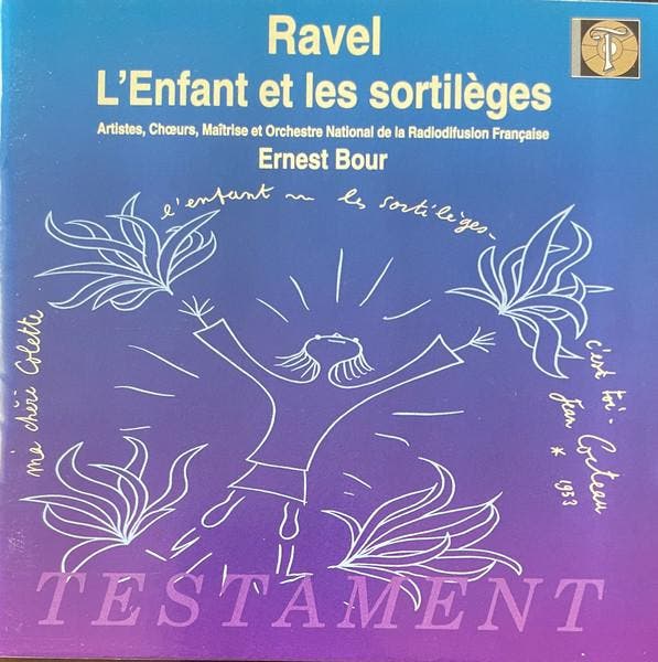 cd - Maurice Ravel - LEnfant Et Les SortilÃ¨ges, Cd's en Dvd's, Cd's | Overige Cd's, Zo goed als nieuw, Verzenden