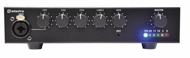 Adastra UA30 Compacte 100V Mixer Versterker 30Watt, Audio, Tv en Foto, Luidsprekers, Overige typen, Nieuw, Overige merken, Verzenden