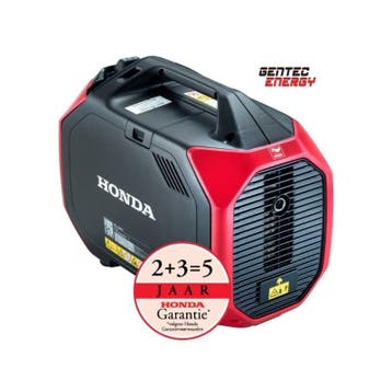 Aggregaat Honda EU32i inverter 3,2 kVA, 230V generator, Benzine, Nieuw, Ophalen of Verzenden, Geluidgedempt