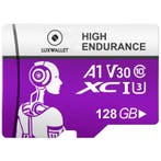 LUXWALLET XC U3 - 128 GB Micro SD Kaart  - TF  Klasse 10 - H, Audio, Tv en Foto, Fotografie | Geheugenkaarten, Verzenden, Nieuw