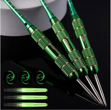 Stalen Dartpijlen 24g Set van 3 met Barrel en Flights, Verzenden, Nieuw