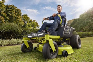 Ryobi ZTR 480ex elektrische zero-turn zitmaaier overjarig!!, Nieuw, Ophalen of Verzenden, Ryobi, Mulchfunctie