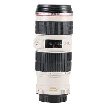 Canon EF 70-200mm f/4L IS USM met garantie, Ophalen of Verzenden, Gebruikt