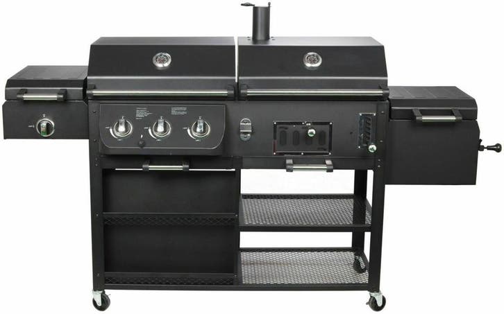 4-in-1 Combi barbecue Arizona, Tuin en Terras, Houtskoolbarbecues, Nieuw, Verzenden