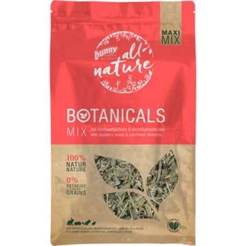 Bunny Nature Botanicals Konijnensnack Frambozenblad&Koren..., Dieren en Toebehoren, Verzenden, Hond