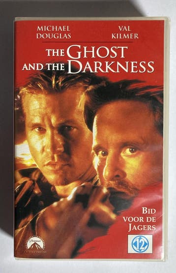 THE GHOST AND THE DARKNESS (VHS), Cd's en Dvd's, Verzenden, Gebruikt