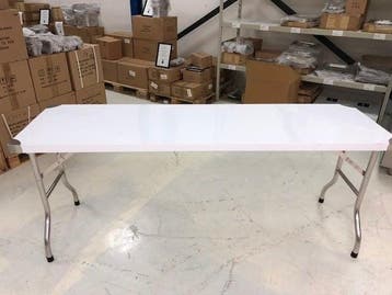 RVS Werktafel (opklapbaar) 200x60 (Nieuw!!), Ophalen of Verzenden, Nieuw in verpakking