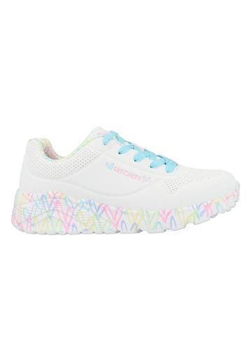 Skechers Uno Lite - Lovely Lite 314976L/WPTQ Wit /, Verzenden, Nieuw, Wit