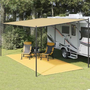 vidaXL Tenttapijt 250x600 cm beige, Verzenden, Nieuw