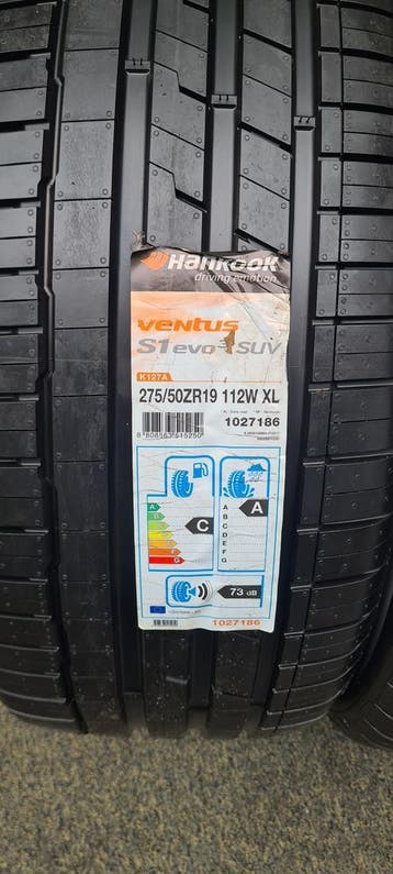 275/50r19 112W xl Hankook nieuw, 275 mm, Nieuw, Band(en), Zomerbanden
