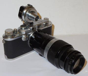 Leica IIIa - 1935 - Hektor 4.5/13.5cm - VIDOM finder -