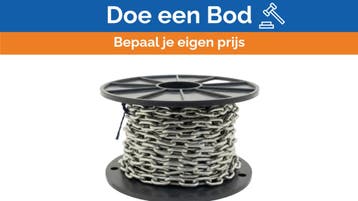 Bieden: Talamex DIN766 Galvanized Anchor Chain 4, Watersport en Boten, Ophalen of Verzenden, Nieuw