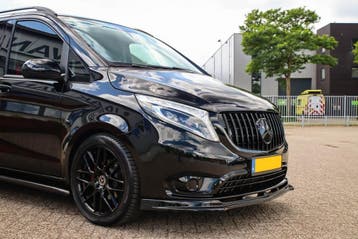 Voorspoiler Mercedes Vito 2014-2023 | glans zwart