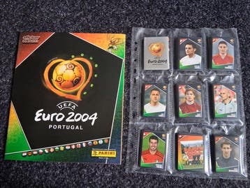 Panini Euro Portugal 2004 - Empty album + complete loose, Nieuw