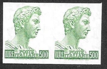Italië 1970 - 500 Lire S.Giorgio di Donatello Varietà, Gestempeld