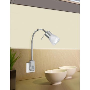 Stekkerlamp met Schakelaar - Trion Levino - E14 Fitting - 6W, Ophalen of Verzenden, Nieuw, Overige fittingen, Plafondspot of Wandspot