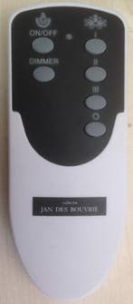 Afstandsbediening Jan de Bouvrie plafondventilator, Ophalen of Verzenden, Nieuw, Universeel