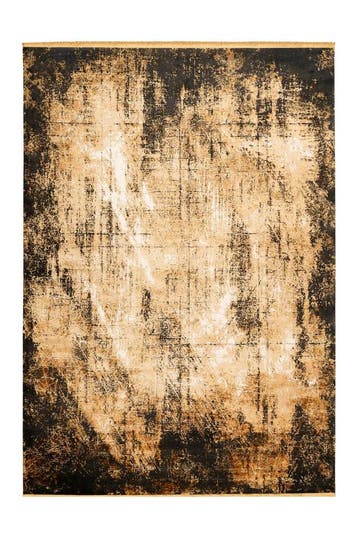 Laagpolig Vloerkleed | Elysee | Verweerd | Goud | 80x150 cm, Verzenden, Nieuw