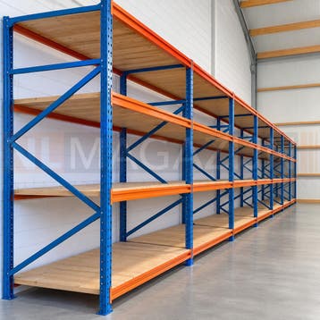 Magazijnstelling / Grootvakstelling Gebruikt 100cm diep, Ophalen of Verzenden