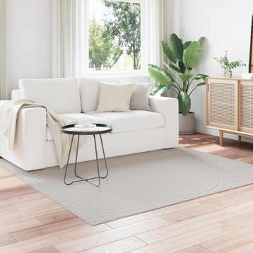 vidaXL Vloerkleden Rechthoekig SIROLO Zand 280 x 200 cm, Verzenden, Nieuw, Bruin