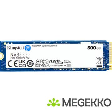 Kingston SSD NV3 500GB, Computers en Software, Harde schijven, Verzenden, Nieuw, Kingston