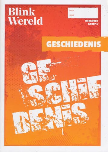Blink Wereld Geschiedenis Werkboek groep 6 (per stuk), Boeken, Verzenden, Nieuw
