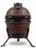 BASTE kamado BBQ mini - 13 inch - Chocolade bruin, Tuin en Terras, Houtskoolbarbecues, Verzenden, Nieuw