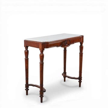 Wandtafel - Mahonie, Marmer - Neoclassieke stijl