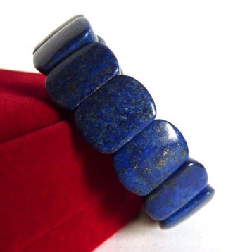 Prachtige Afghaanse lapis lazuli armband- 58 g