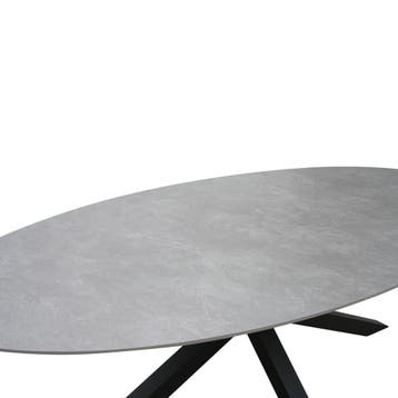 Puccini dining tuintafel 220x120 cm ovaal keramisch blad, Tuin en Terras, Tuintafels, Ophalen of Verzenden, Nieuw