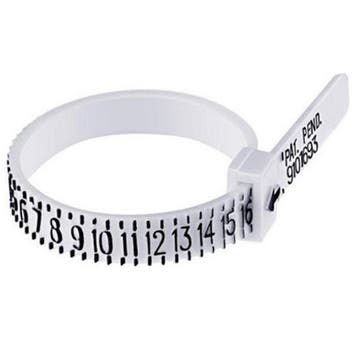 Fako Bijoux - Ringmaat Meter - Ring Vinger Meetgereedschap -, Verzenden, Nieuw