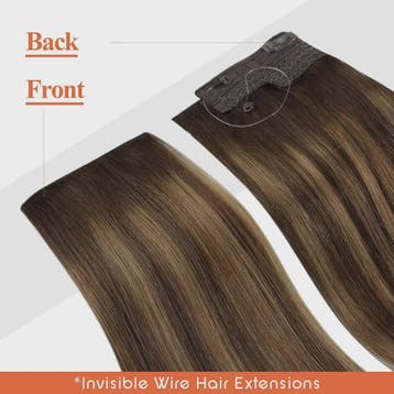 VeSunny Invisble Wire Hair Extensions - Remy Menselijk Haar,, Verzenden, Nieuw