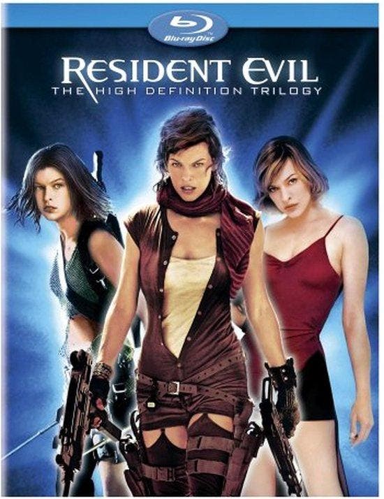 Resident evil the high definition trilogy import (blu-ray, Cd's en Dvd's, Blu-ray, Zo goed als nieuw, Ophalen of Verzenden