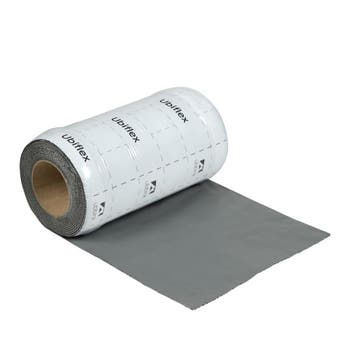 Ubiflex Finio Loodvervanger 300mm x 5m grijs, Ophalen of Verzenden, Nieuw