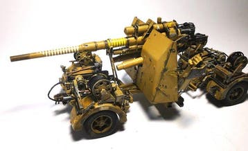 Tamiya, Custom Built 1:35 - Model militair voertuig - 88mm, Nieuw