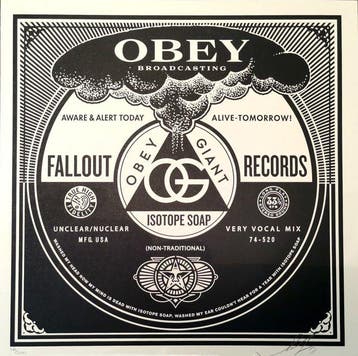 Shepard Fairey (OBEY) (1970) - ISOTOPE SOAP
