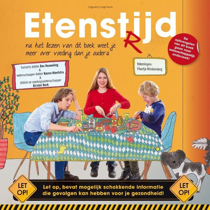 Etenstijd - Houweling Bas 9789082491418, Boeken, Kinderboeken | Jeugd | 10 tot 12 jaar, Zo goed als nieuw, Verzenden