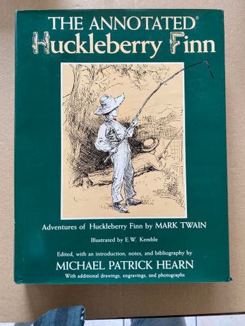 Mark Twain Huckleberry Finn Annotated / Illustrated 378 blz., Boeken, Ophalen of Verzenden, Gelezen, Amerika