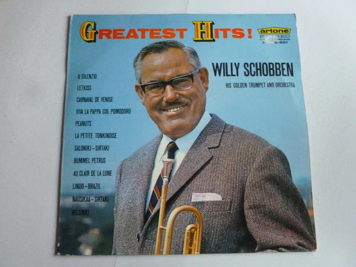 Willy Schobben - Greatest Hits! (LP), Cd's en Dvd's, Vinyl | Klassiek, Zo goed als nieuw, Ophalen of Verzenden