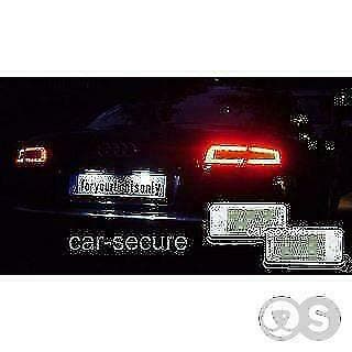 Audi SMD LED Kenteken Verlichtingen A3 A4 A6 A8 Q7, Auto-onderdelen, Verlichting, Nieuw, Audi, Ophalen of Verzenden