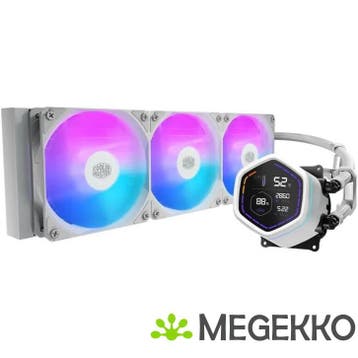 Cooler Master MasterLiquid Core Nex Digital 360 White ARGB, Verzenden, Nieuw