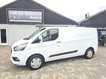 Zakelijke lease - Ford Transit Custom 320 2.0 TDCI 131pk, Automaat, Stof, Gebruikt, Regensensor